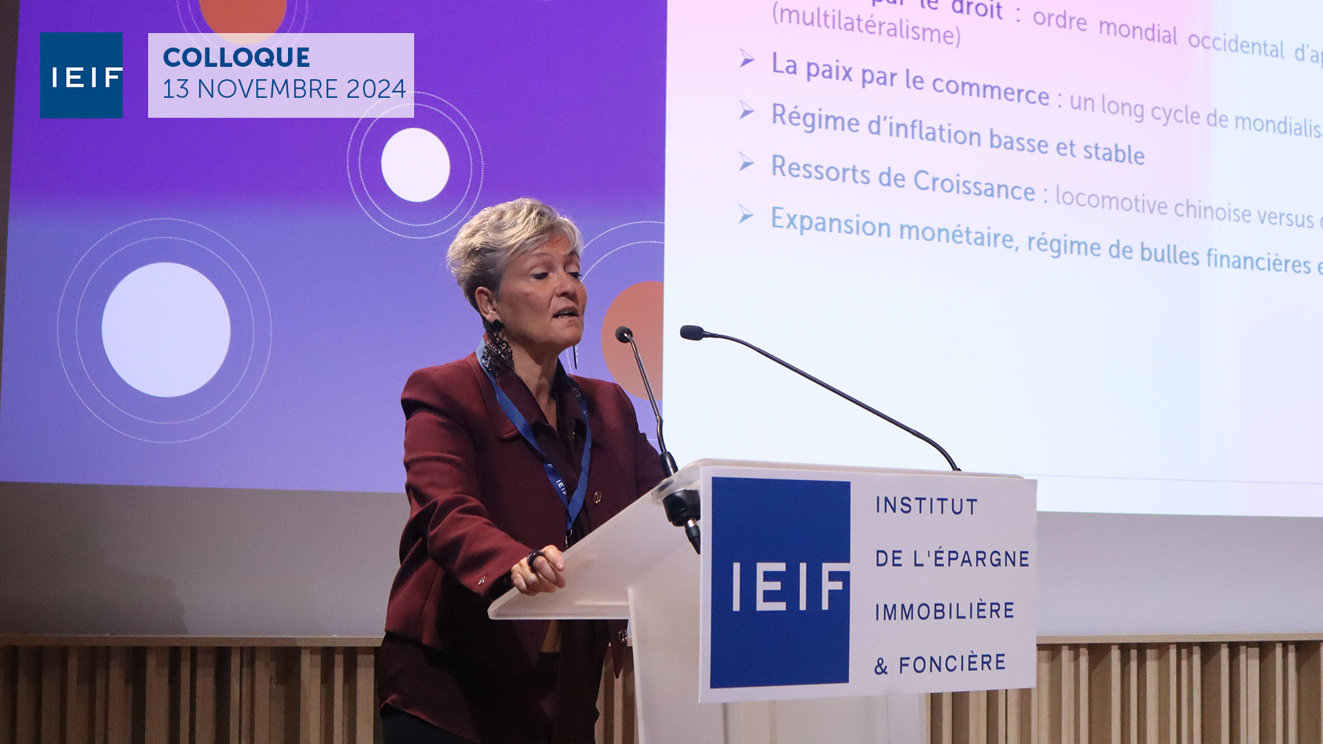 Colloque IEIF 2024 - photos